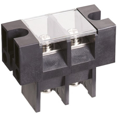 Osada Barrier Strip, 21mm Pitch, 100A, 600 V, Screw Down Termination