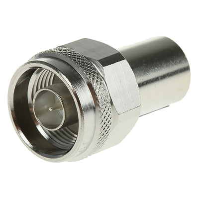 Telegartner 50Ω Straight N N Termination Plug, 6GHz, 1W Average Power Rating
