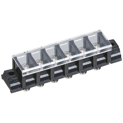 Yoshida Electric Industry Barrier Strip, 11mm Pitch, 15A, 250 V, Screw Down Termination