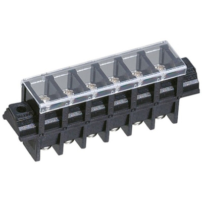 Yoshida Electric Industry Barrier Strip, 11mm Pitch, 20A, 250 V, Screw Down Termination