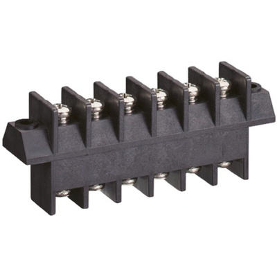 Osada Barrier Strip, 11mm Pitch, 25A, 300 V, Screw Down Termination