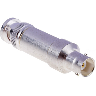 RS PRO 50Ω Straight BNC RF Terminator, Through Hole, 0 → 0.5GHz, 2W Average Power Rating