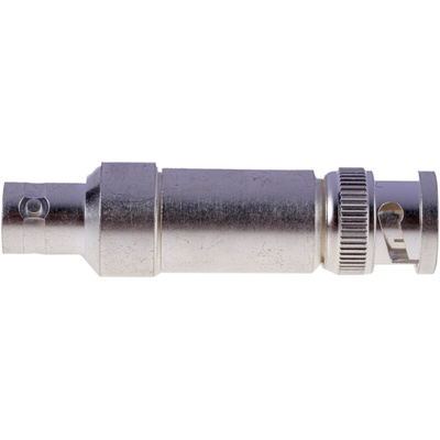 RS PRO 50Ω Straight BNC RF Terminator, Through Hole, 0 → 0.5GHz, 2W Average Power Rating