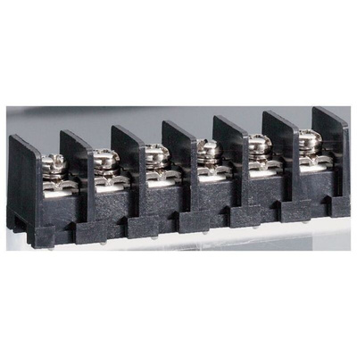 Sato Parts Barrier Strip, 2 Contact, 10.16mm Pitch, 1 Row, 15A, 250 V, Solder Termination