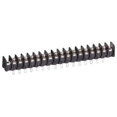 Sato Parts Barrier Strip, 16 Contact, 7.62mm Pitch, 1 Row, 10A, 250 V