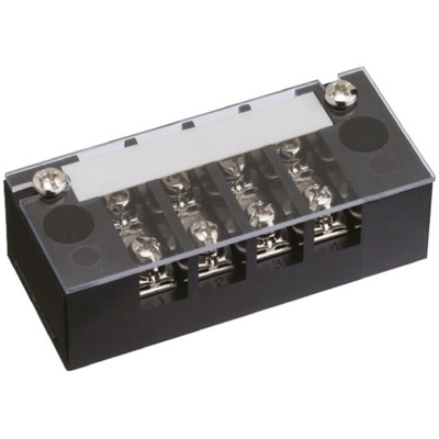 Sato Parts Barrier Strip, 11mm Pitch, 20A, 250 V, Screw Down Termination