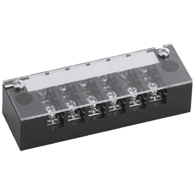 Sato Parts Barrier Strip, 11mm Pitch, 20A, 250 V, Screw Down Termination