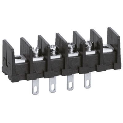 Sato Parts Barrier Strip, 7.62mm Pitch, 10A, 250 V, Screw Down Termination