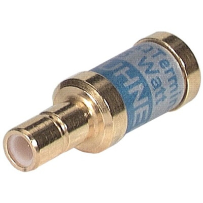 Huber+Suhner 50Ω Straight SMB RF Terminator, 0 → 4GHz, 0.5W Average Power Rating