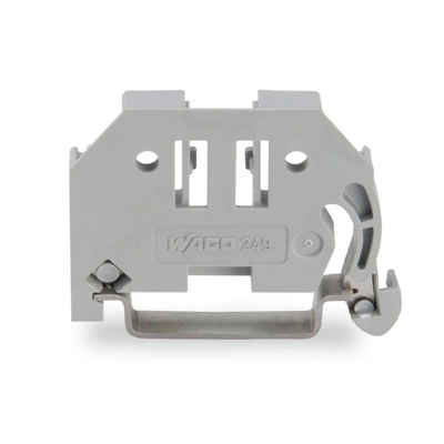 Wago 249 Series End Stop for Use with DIN Rail 35