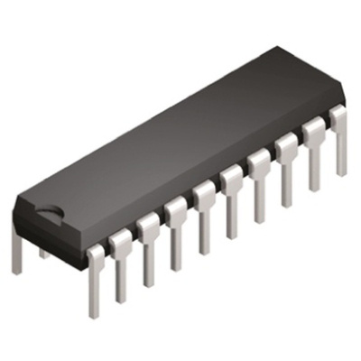 Texas Instruments SN74AHCT574N Octal D Type Flip Flop IC, 3-State, 20-Pin PDIP