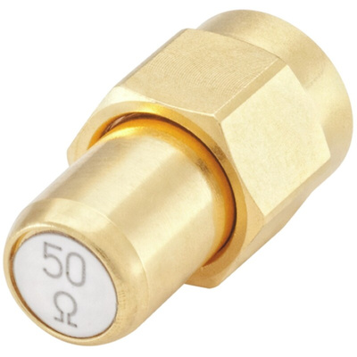 Rosenberger 50Ω Straight SMA RF Terminator, 0 → 18GHz, 1W Average Power Rating