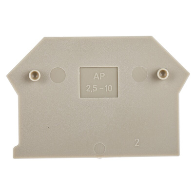 RS PRO End Cover for Use with SRK Series