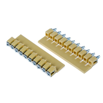 RS PRO Jumper Bar for Use with Screw Clamp Terminal Block