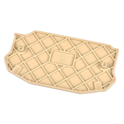 RS PRO End Cover for Use with 2.5 mm Terminal ZAP 2.5/2A