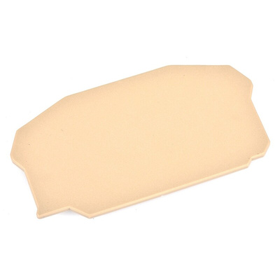 RS PRO End Cover for Use with 4 mm Terminal ZAP 4/3A