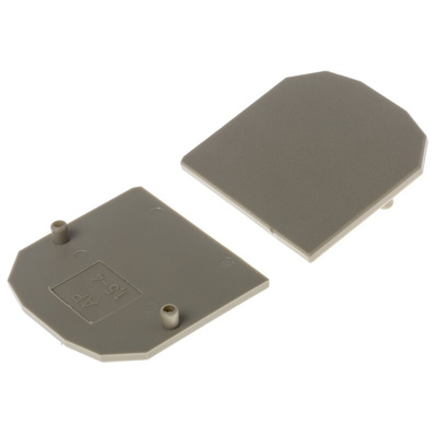 RS PRO End Cover for Use with RK 1.5-4 Terminals, RK 1.5-4/15