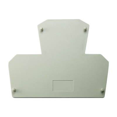 RS PRO End Cover for Use with DIN Rail Terminal Blocks