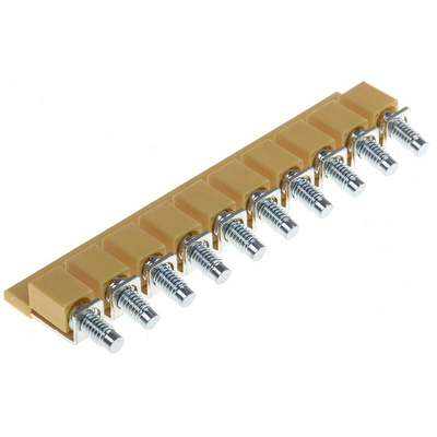 RS PRO Jumper Bar for Use with DIN Rail Terminal Blocks