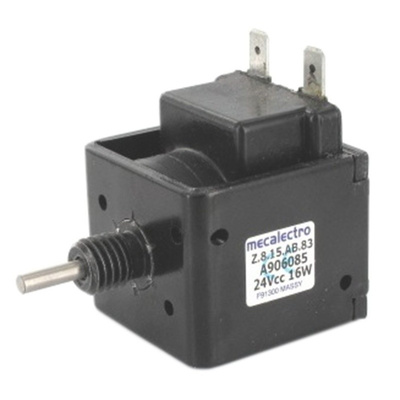 Mecalectro Linear Solenoid, 230 V ac, 45 x 45 x 38 mm