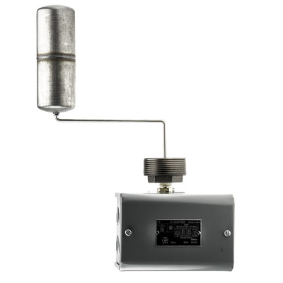 Telemecanique Sensors 9038 Series Mechanical Alternator Float Switch, 4 NC DPST Output, Screw In, Painted Cold-Rolled