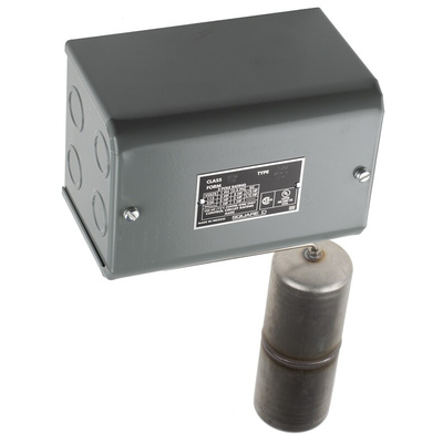 Telemecanique Sensors 9038 Series Mechanical Alternator Float Switch, 4 NC DPST Output, Screw In, Painted Cold-Rolled