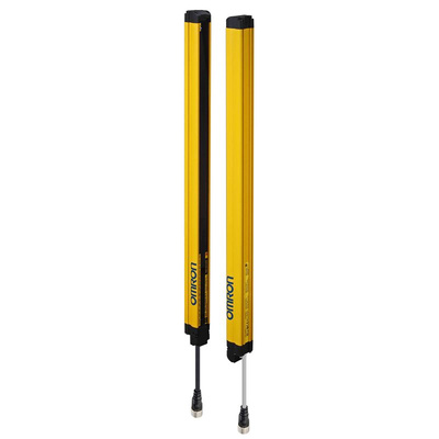 Omron F3SG Series Light Curtain, Sender & Receiver, 40 Beam(s), 30mm Resolution