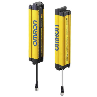 Omron F3SG-R Easy Series Light Curtain, Sender & Receiver, 24 Beam(s), 30mm Resolution