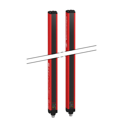 Telemecanique Sensors XUSL4E Series Light Curtain Transmitter-Receiver, 38 Beam(s), 30mm Resolution