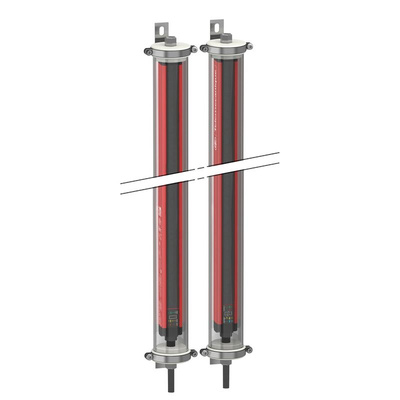 Telemecanique Sensors XUSL4E Series Light Curtain Transmitter-Receiver, 46 Beam(s), 30mm Resolution