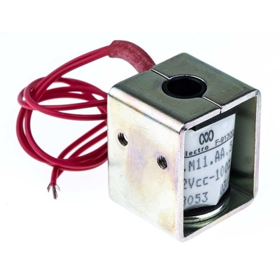 Mecalectro Linear Solenoid, 12 V dc, 1N, 27 x 22 x 20 mm