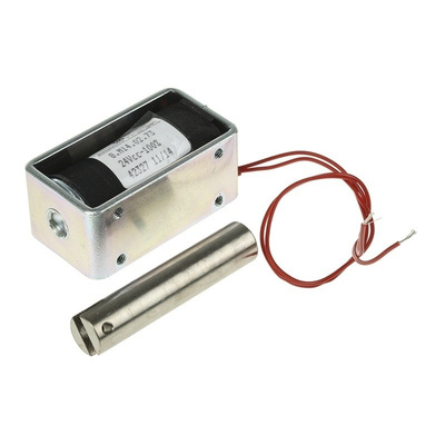 Mecalectro Linear Solenoid, 24 V dc, 2 → 8N, 57.7 x 32 x 25.4