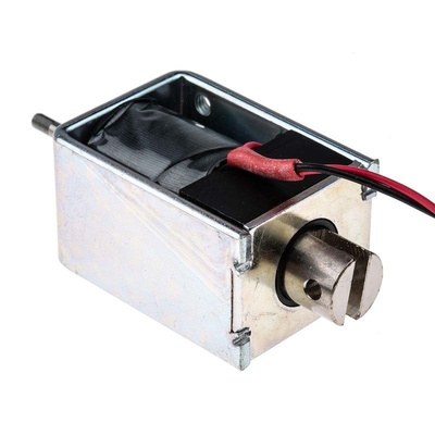 Mecalectro Linear Solenoid, 24 V dc, 5N, 45 x 31.8 x 23.4
