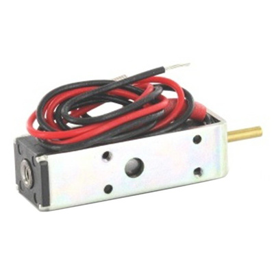Mecalectro Linear Solenoid, 12 V dc, 0.6N, 36 x 12.7 x 10