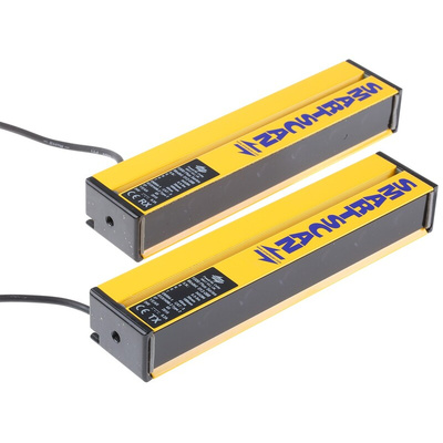 Smartscan 1K3 Series Light Curtain, Sender & Receiver, 6 Beam(s), 30mm Resolution