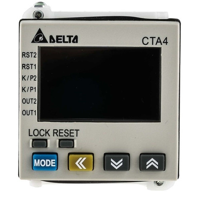 Delta, 6 Digit, LCD, Counter, 10kHz, 100 → 250 V