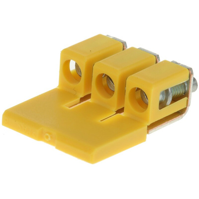 Weidmuller W Series Jumper Bar for Use with DIN Rail Terminal Blocks, 32A