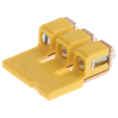 Weidmuller W Series Jumper Bar for Use with DIN Rail Terminal Blocks, 41A
