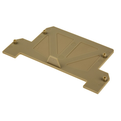 Weidmuller AP KDKS Series End Cover for Use with DIN Rail Terminal Blocks