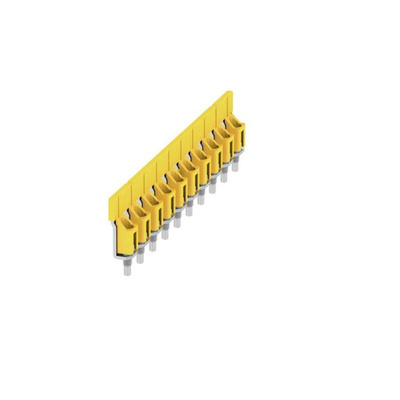 Weidmuller WQV Series Jumper Bar for Use with Terminal Block, 112A, ATEX