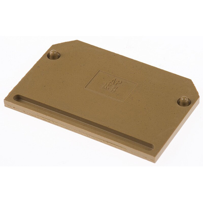 Weidmuller SAK Series End Cover for Use with DIN Rail Terminal Blocks, ATEX