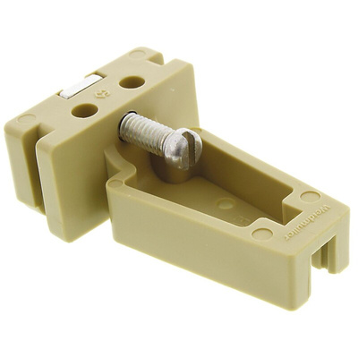 Weidmuller EWK Series End Stop for Use with DIN Rail Terminal Blocks