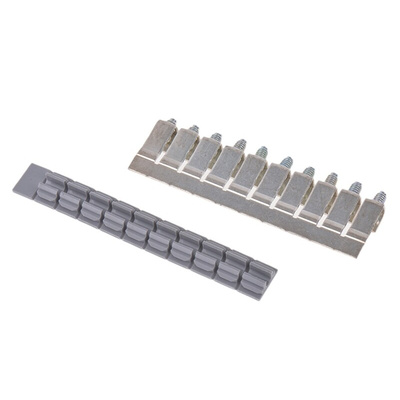 Entrelec BJA Series Jumper Bar for Use with DIN Rail Terminal Blocks
