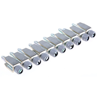 Entrelec BJMI Series Jumper Bar for Use with DIN Rail Terminal Blocks