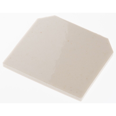 Weidmuller SAK Series End Cover for Use with DIN Rail Terminal Blocks