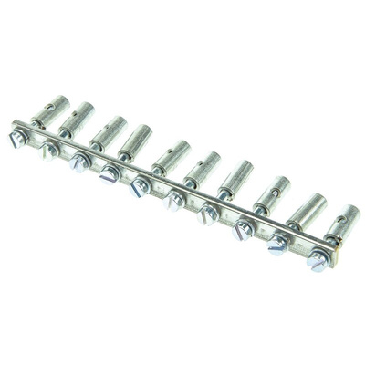 Weidmuller SAK Series Jumper Bar for Use with DIN Rail Terminal Blocks