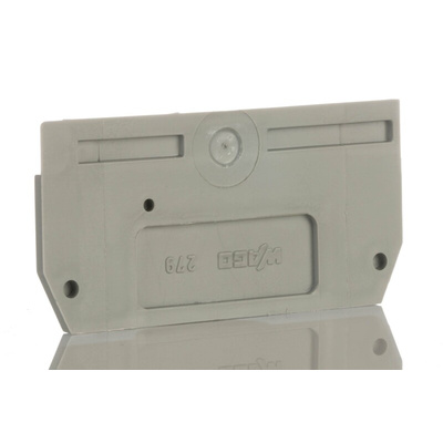 Wago 279 Series End and Intermediate Plate for Use with 279 Series Terminal Blocks