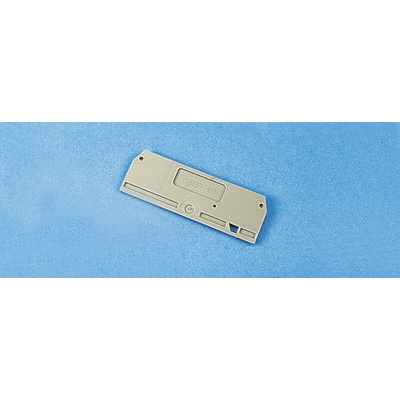 Wago 279 Series End and Intermediate Plate for Use with 279 Series Terminal Blocks