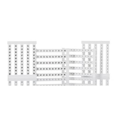 Weidmuller W Series Marker Kit for Use with DIN Rail Terminal