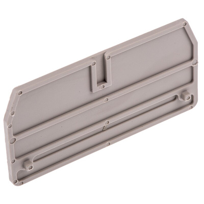 Weidmuller Z Series End Cover for Use with DIN Rail Terminal Blocks